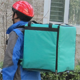 PK-76G: Insulated bag for food delivery, stain resistent pizza bags for take out, 16" L x 15" W x 18" H